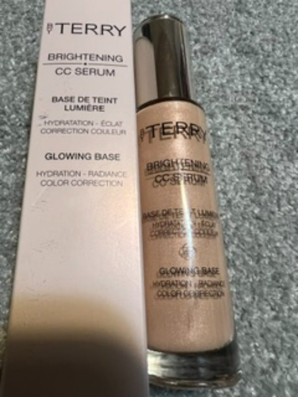 NWT By Terry Brightening CC Serum Base in Nude Glow (2.5) 30 ml.